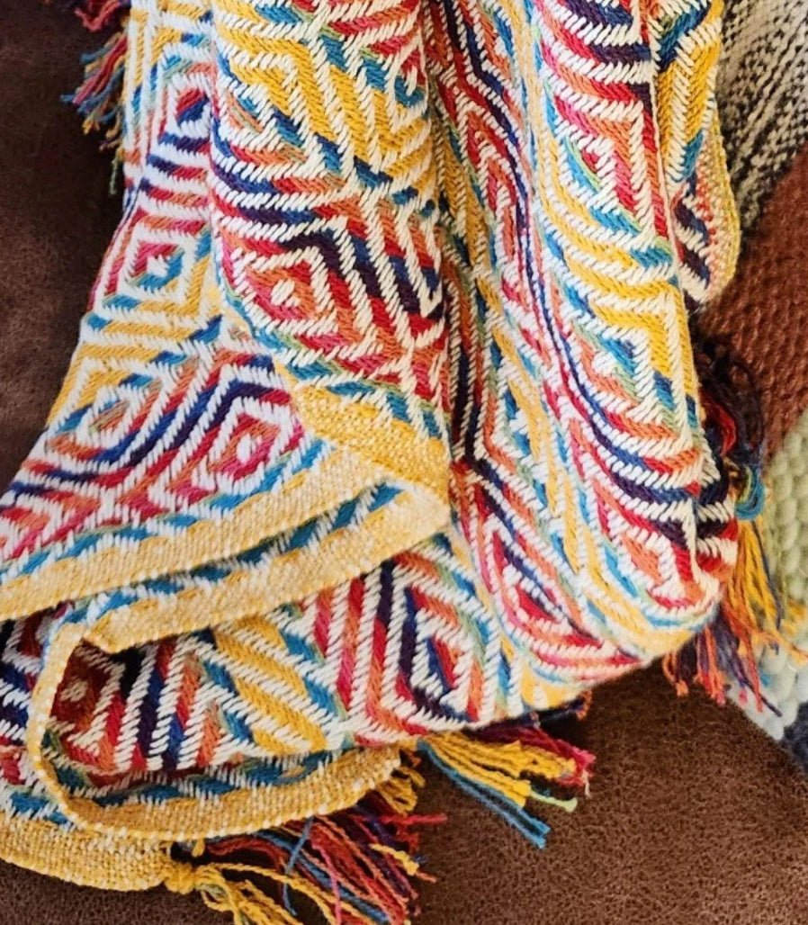 Color Burst Rethread Throw