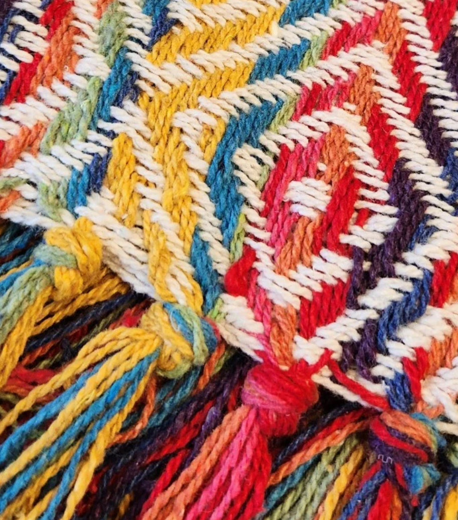 Color Burst Rethread Throw