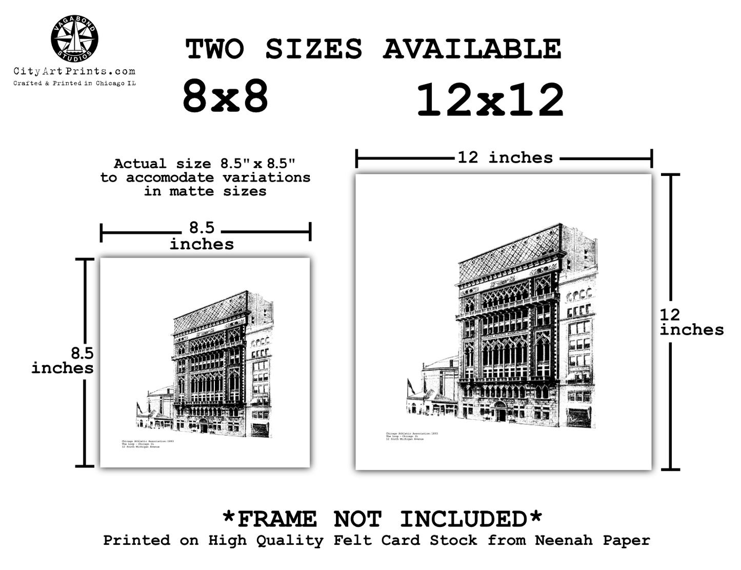 Chicago Athletic Association | Art Print