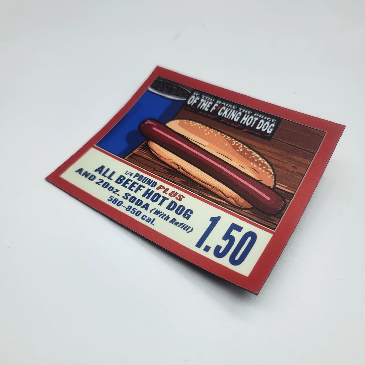 Hot Dog Combo Fridge Magnet
