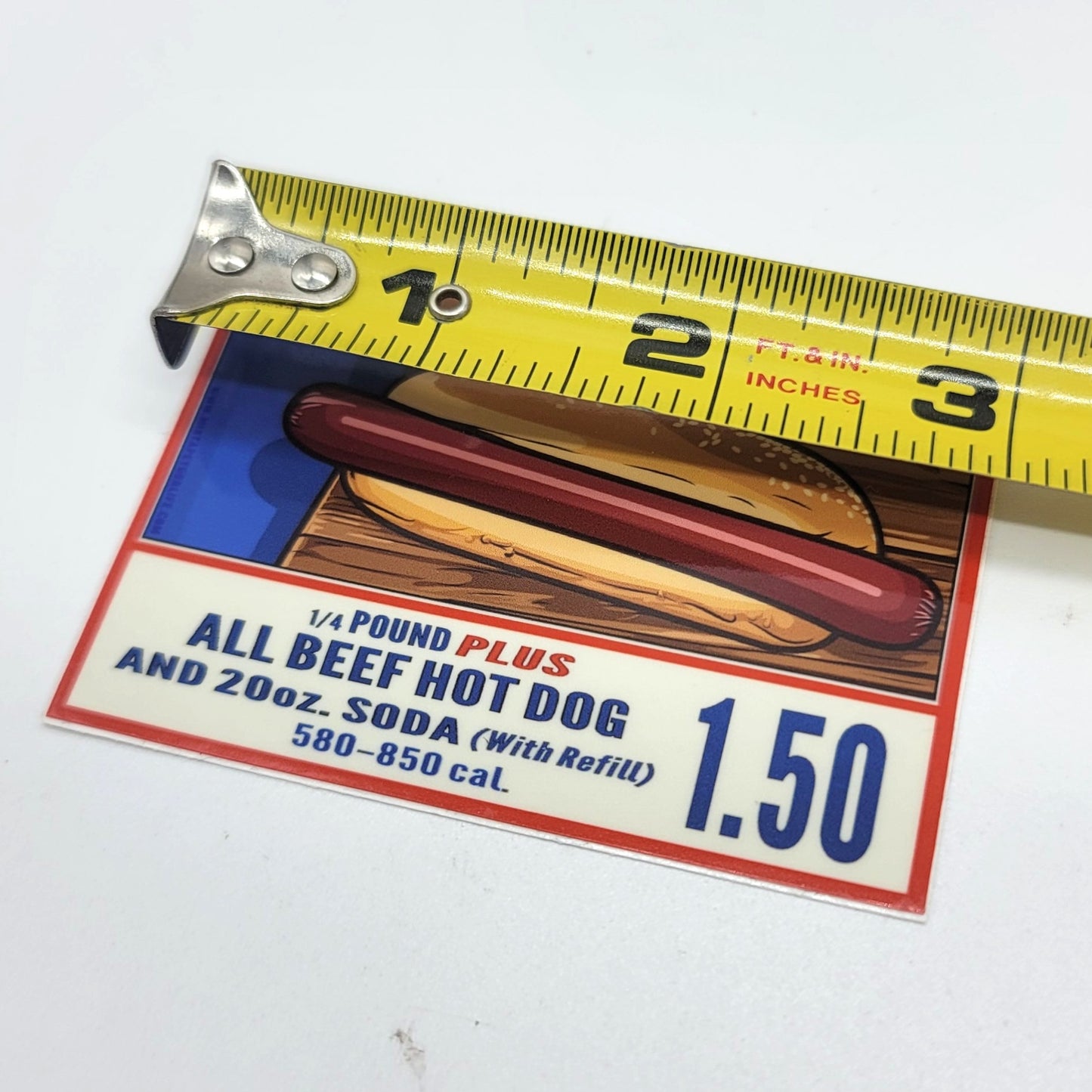 Hot Dog Combo Vinyl Sticker