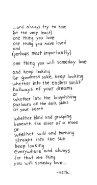 Keep Looking