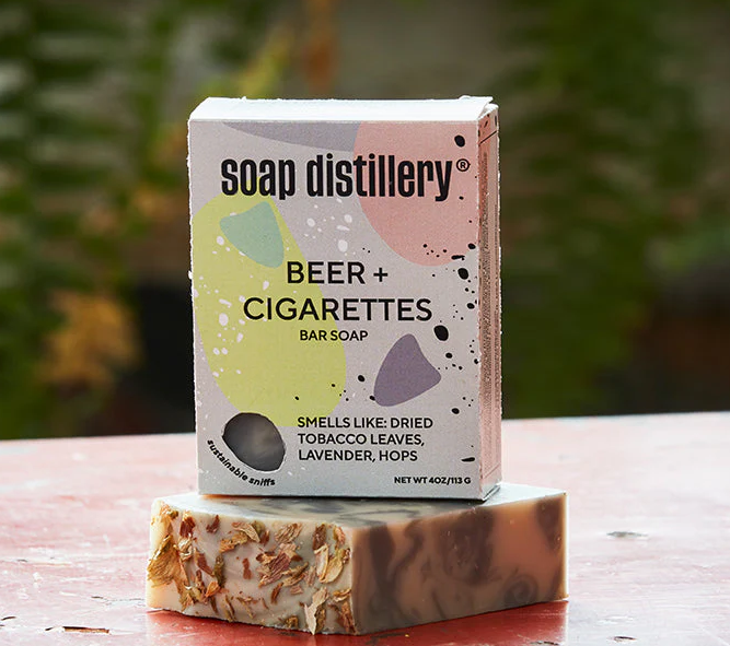 Beer + Cigarettes Bar Soap