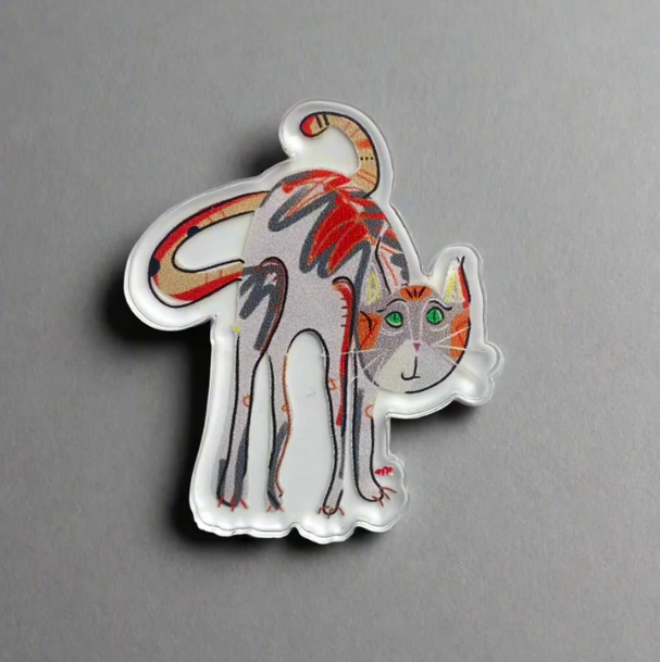 Acrylic Pin (Calico)
