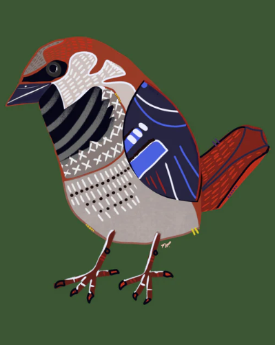 "Little Birds" Greeting Card Pack