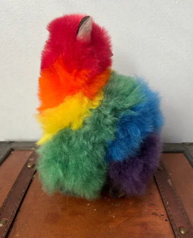Alpaca Fluffy - Rainbow