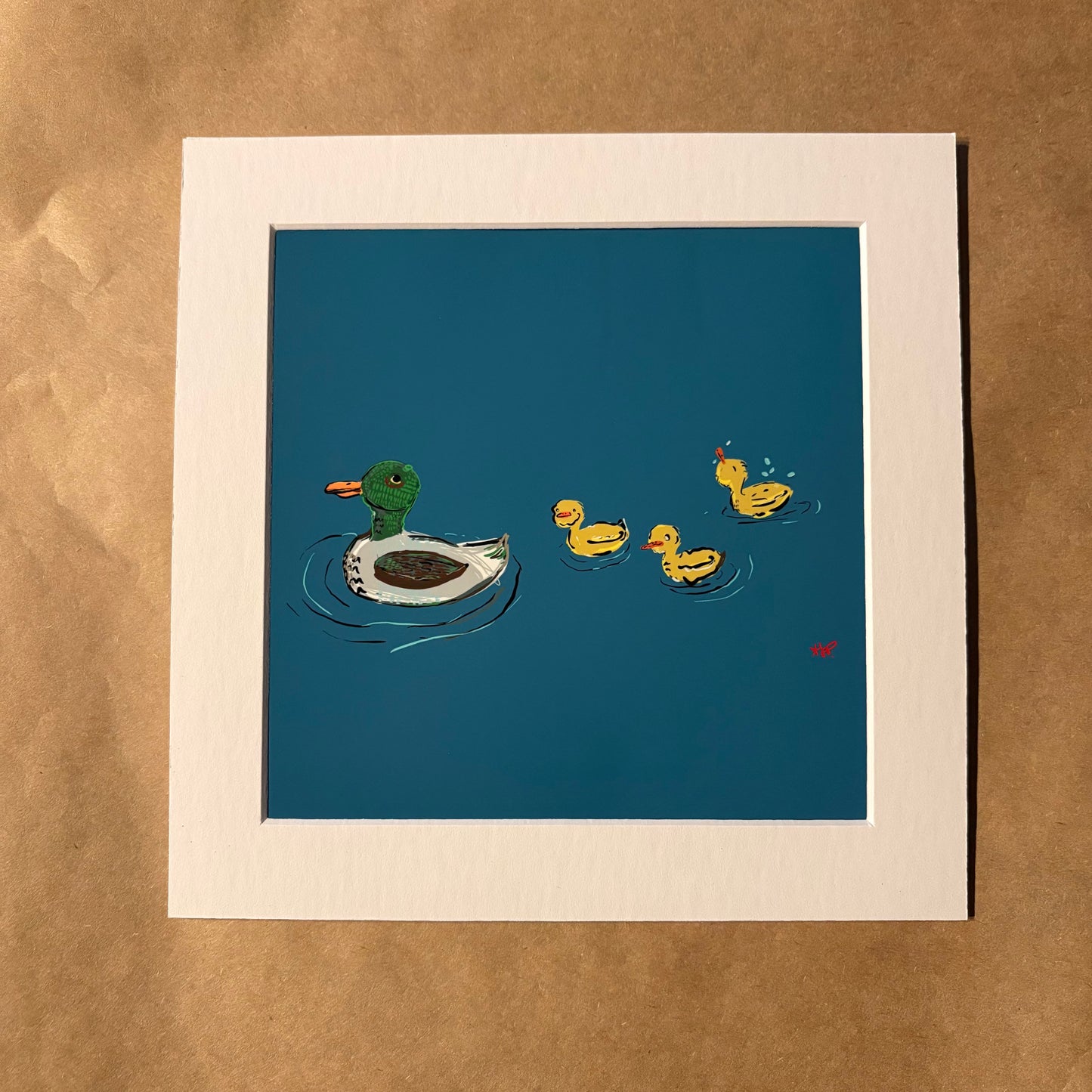 Matted Photo Print