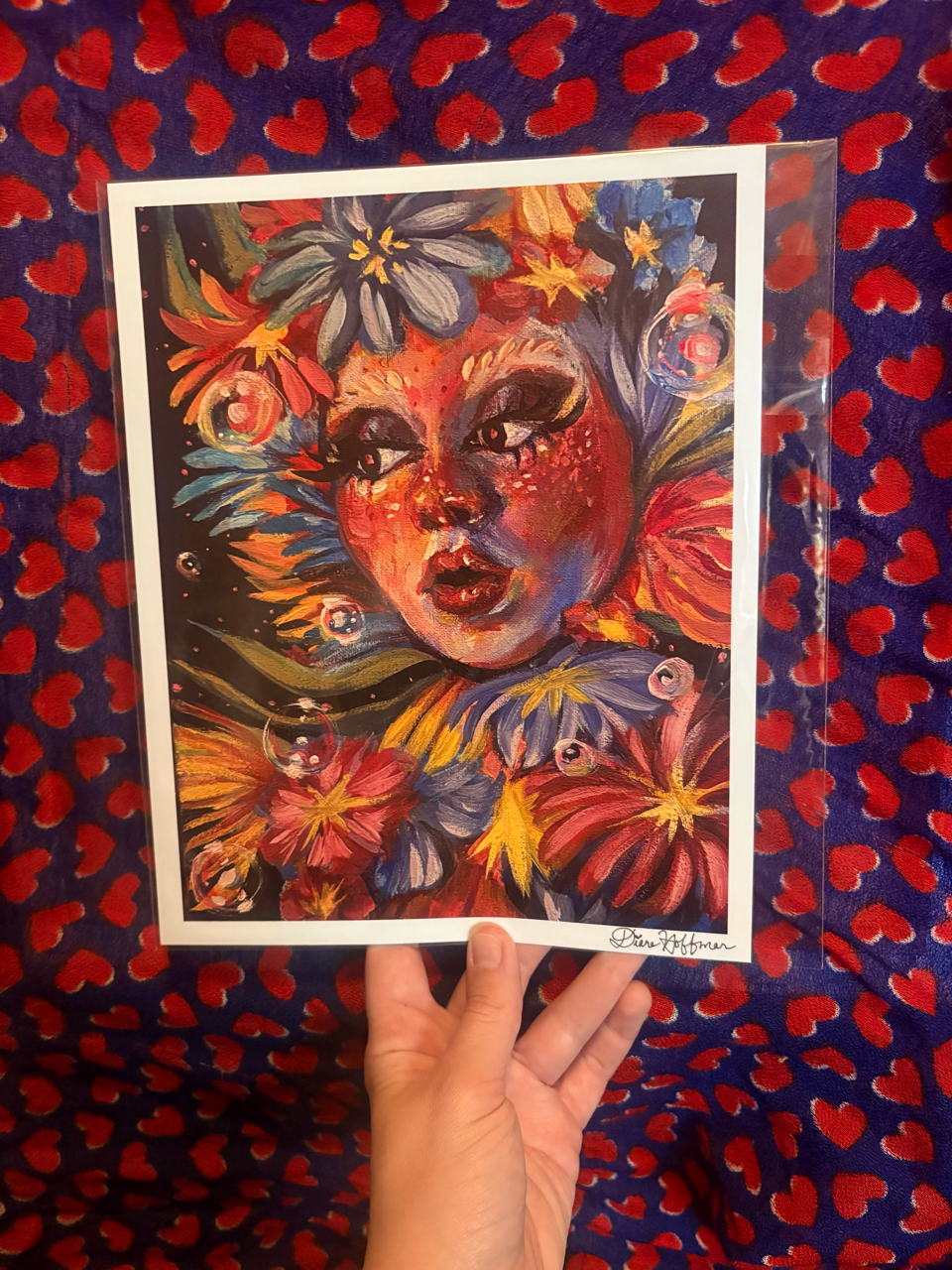 blooming 8x10" print