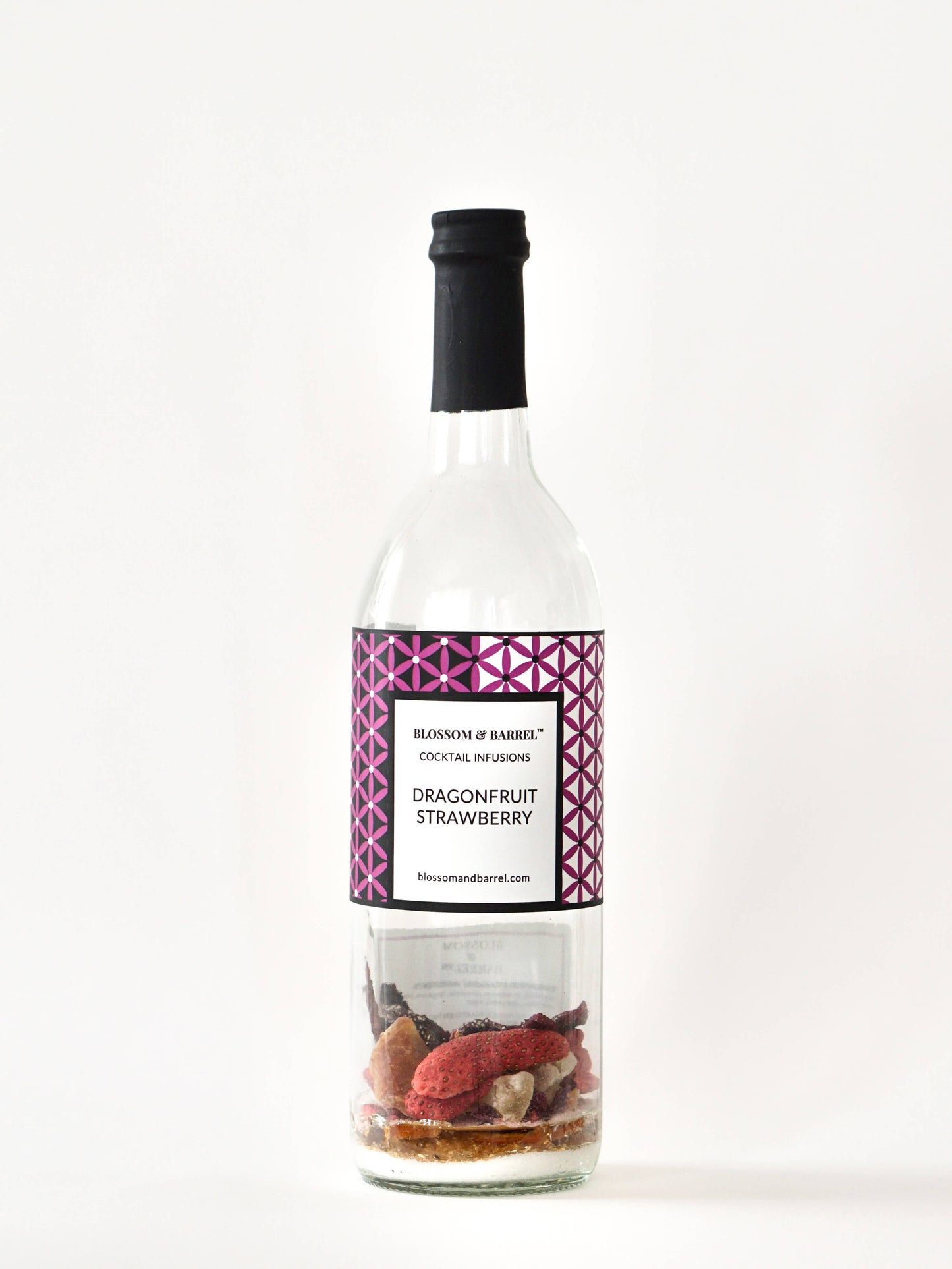 Dragonfruit Strawberry Cocktail Infusion
