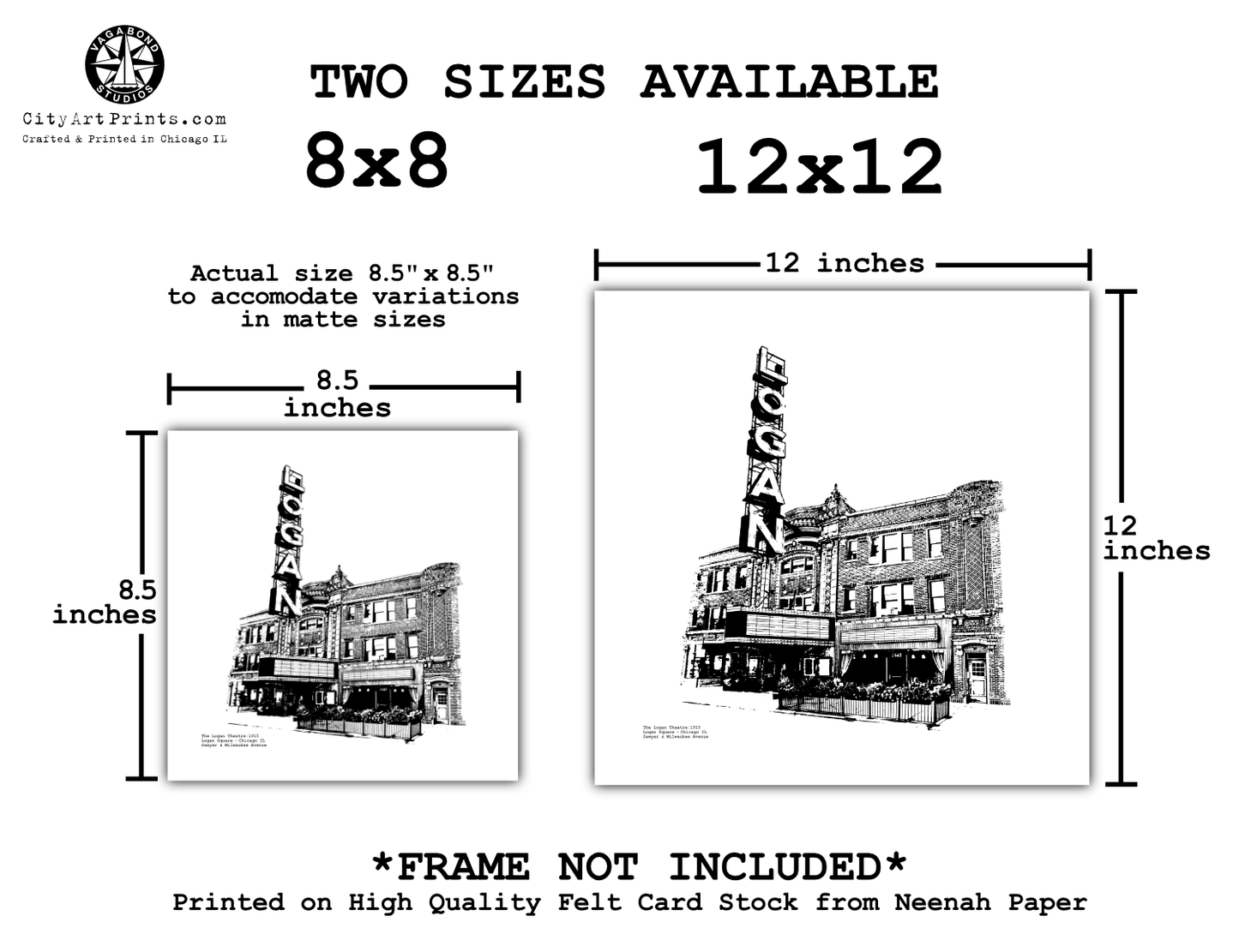 Logan Theatre | Art Print