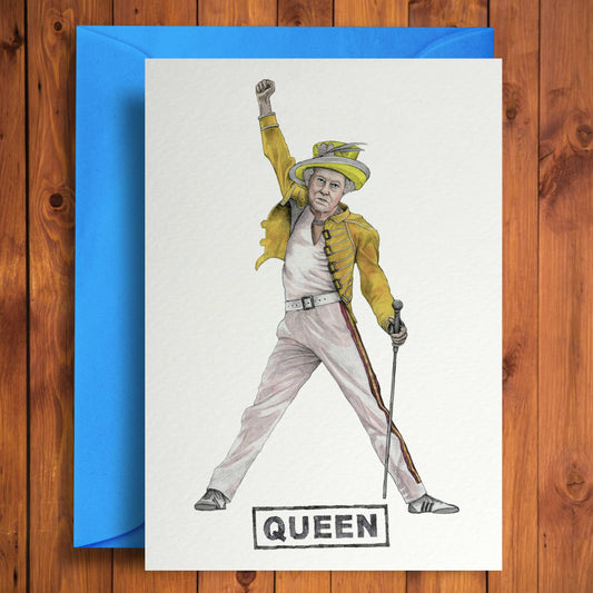 Queen - Premium Quality Birthday Card