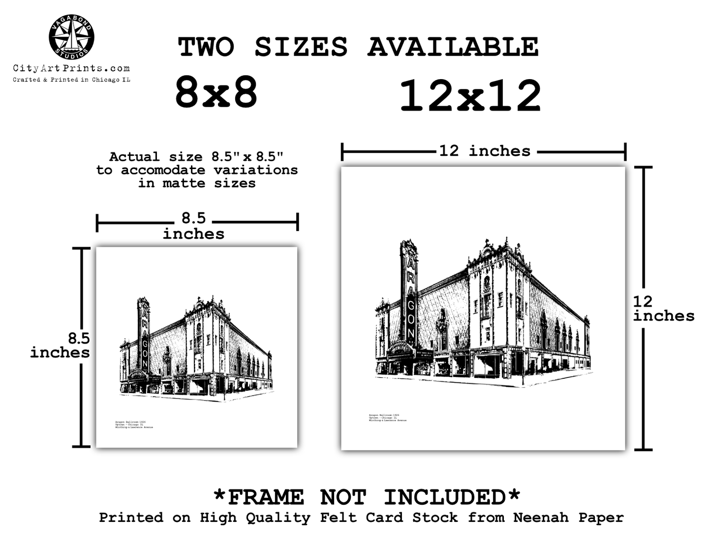 Aragon Ballroom |  Art Print