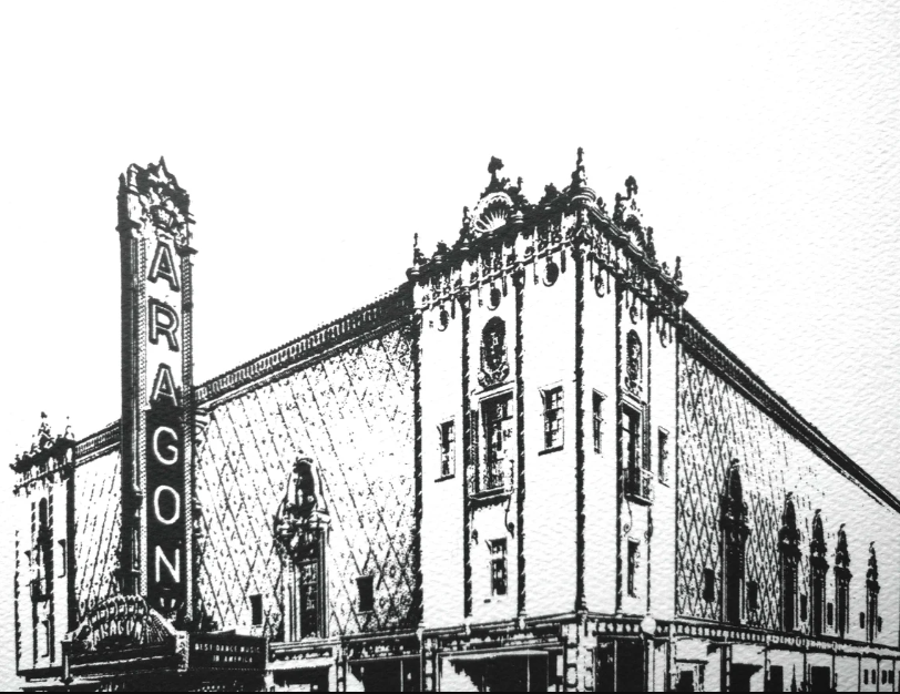 Aragon Ballroom |  Art Print