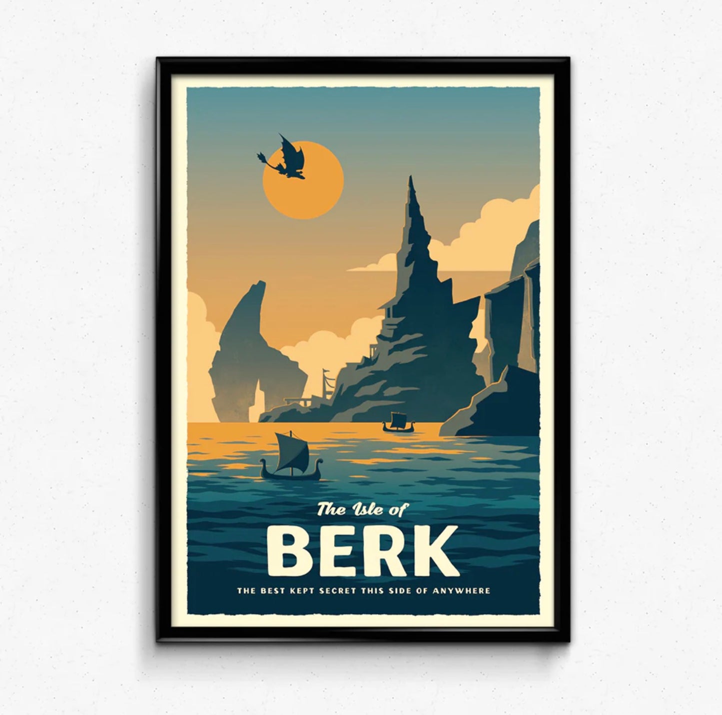 Berk Travel Poster
