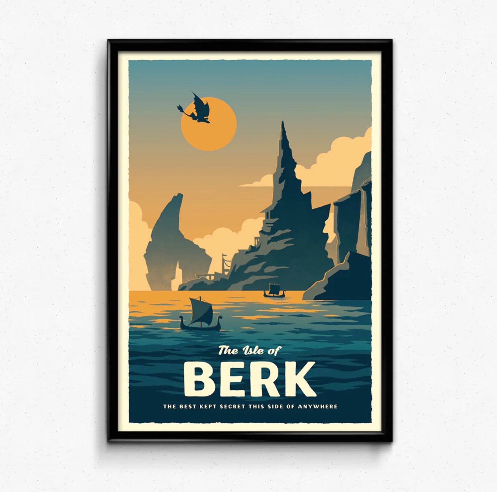 Berk Travel Poster