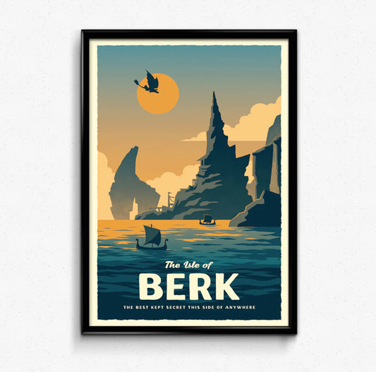 Berk Travel Poster