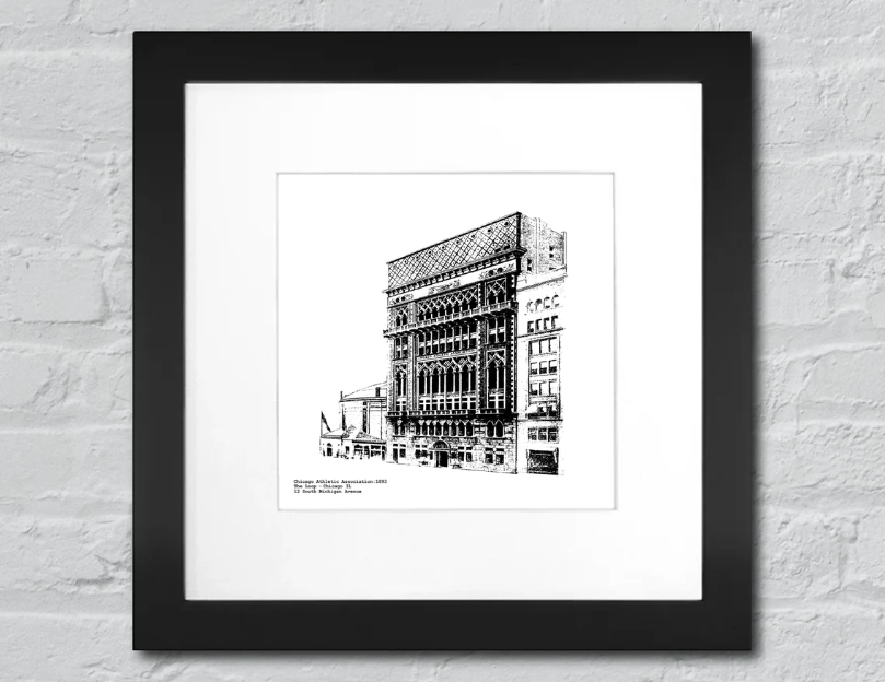 Chicago Athletic Association | Art Print