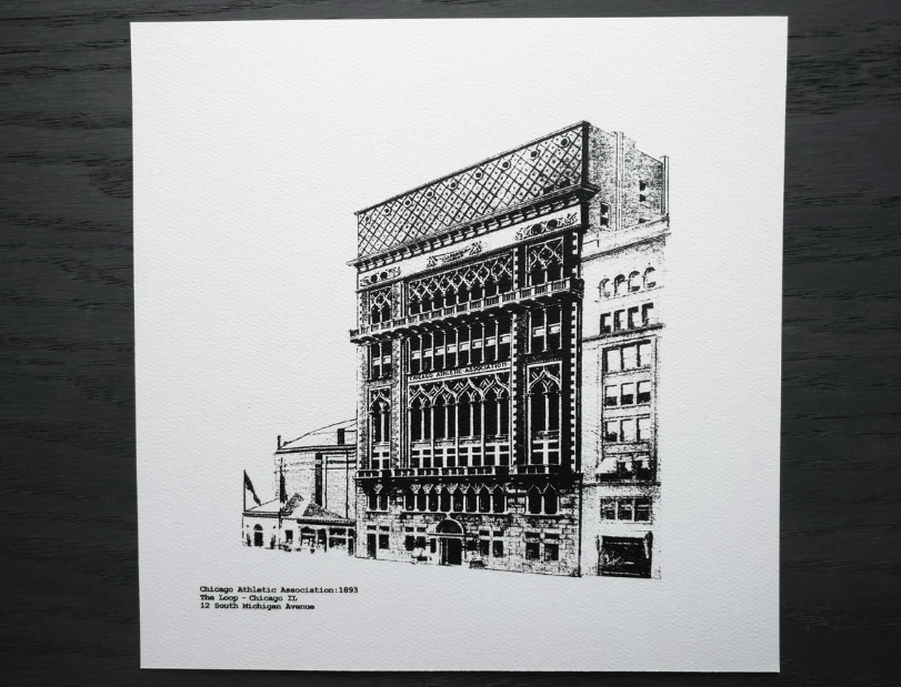 Chicago Athletic Association | Art Print