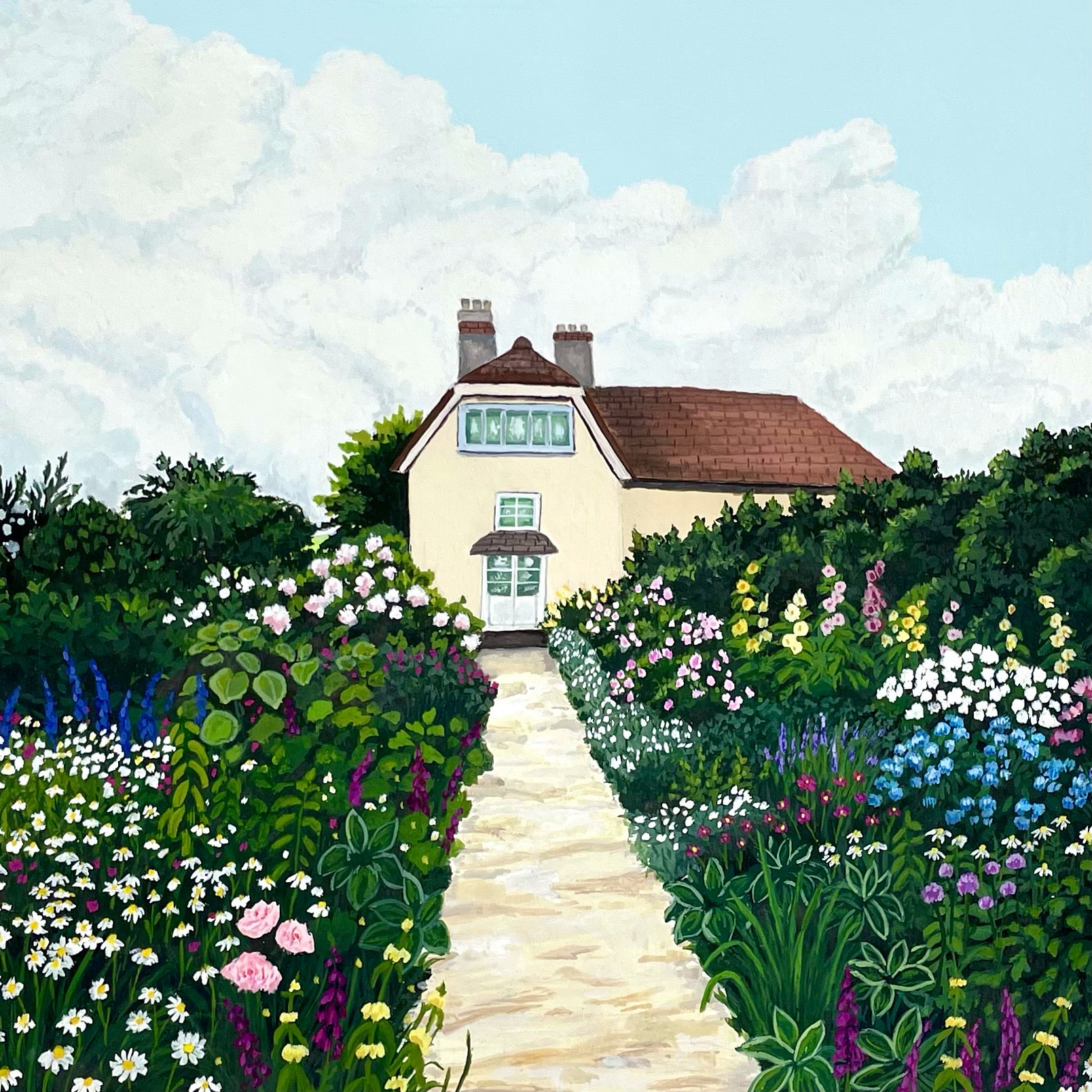 Charleston Farmhouse Print