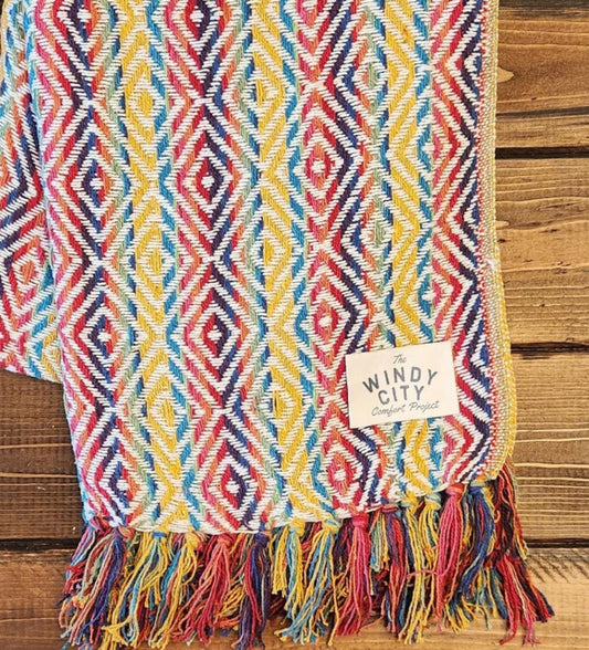 Color Burst Rethread Throw