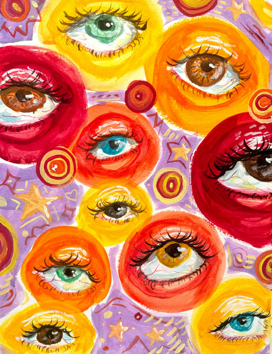 Eyes print