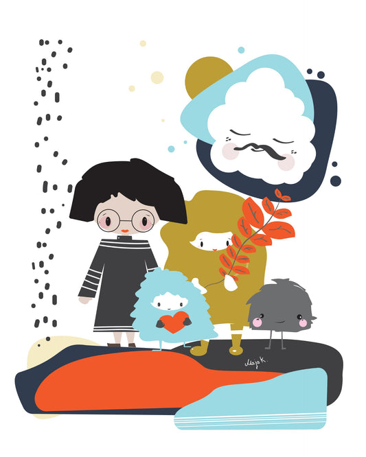Friends 8x10 print