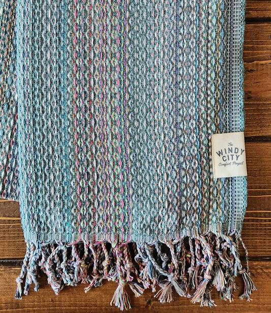 Spring Turkish Blanket - Rainbow Moss