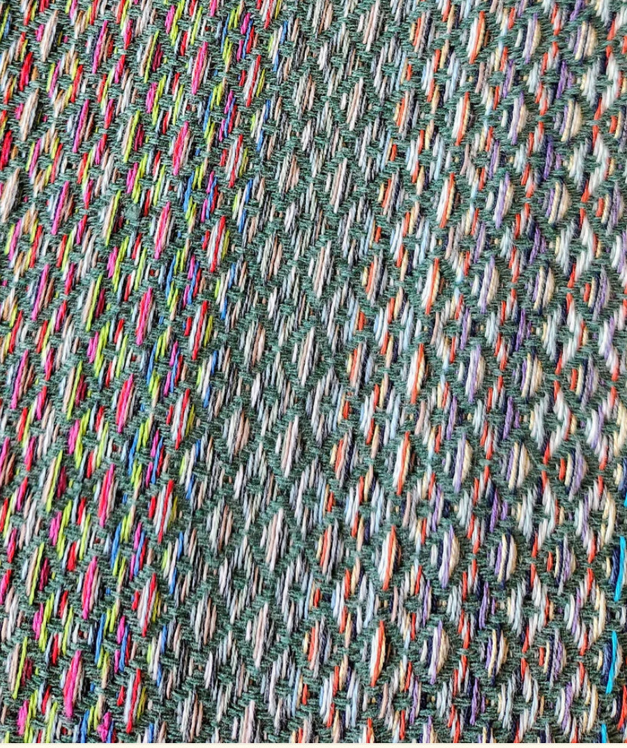 Spring Turkish Blanket - Rainbow Moss
