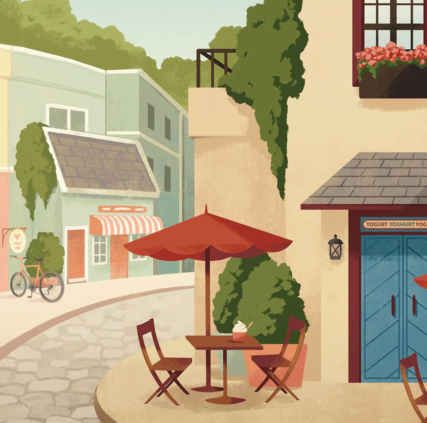 Good Place Travel Poster