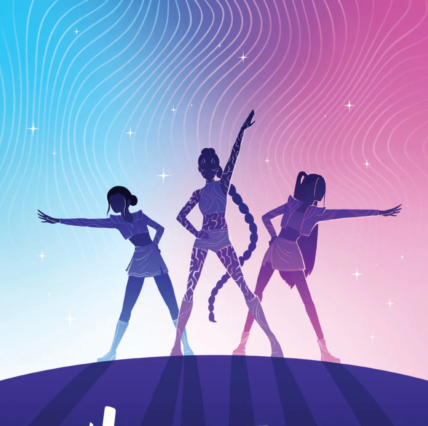 Huntrix Travel Poster