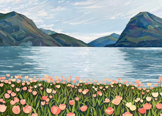 Lago di Lugano Print