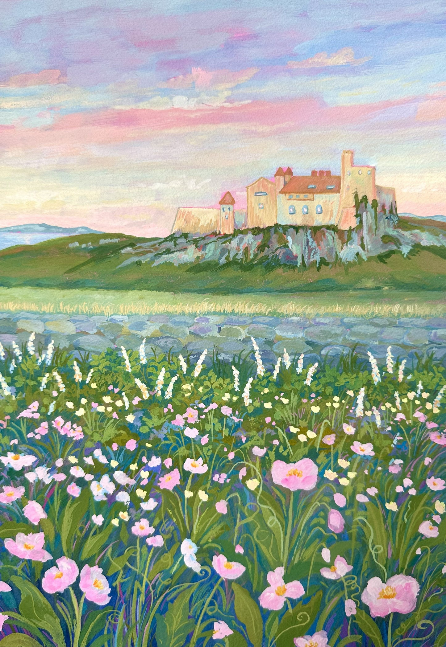 Lindisfarne Castle Print