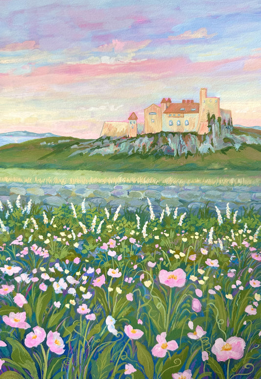 Lindisfarne Castle Print