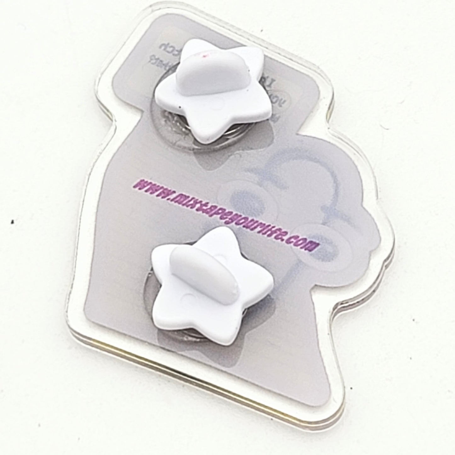 Clippy Acrylic Lapel Pin