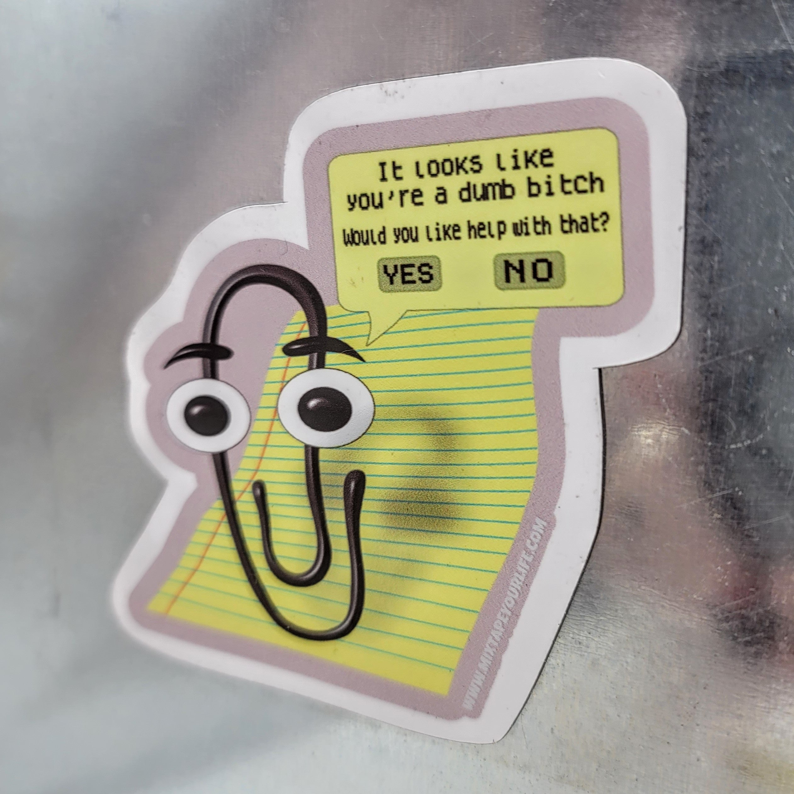 Clippy Fridge Magnet