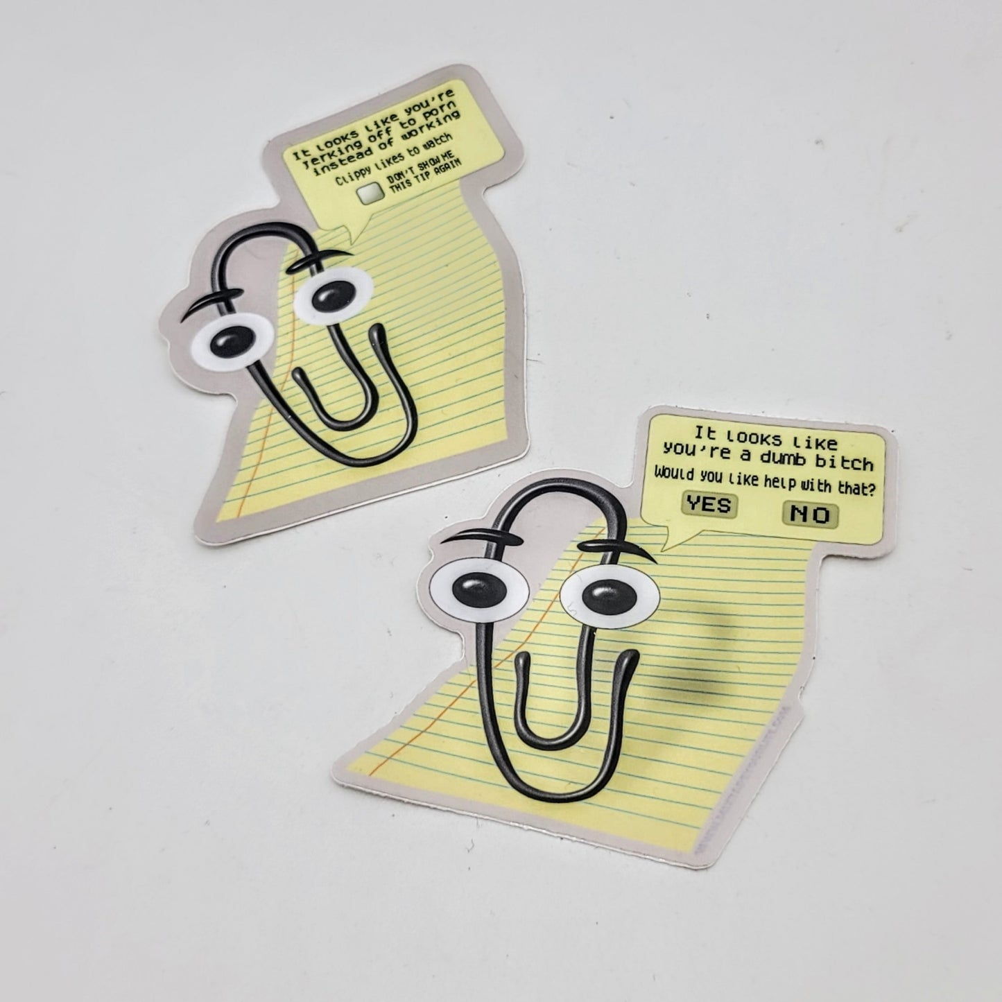 Clippy Vinyl Sticker