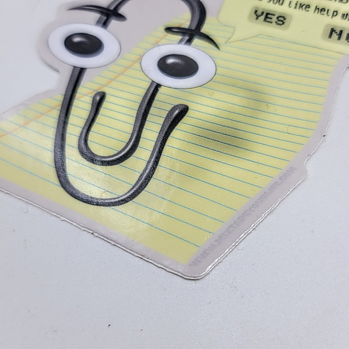 Club Andersen Sticker Clippy Vinyl Sticker – Andersonville Galleria