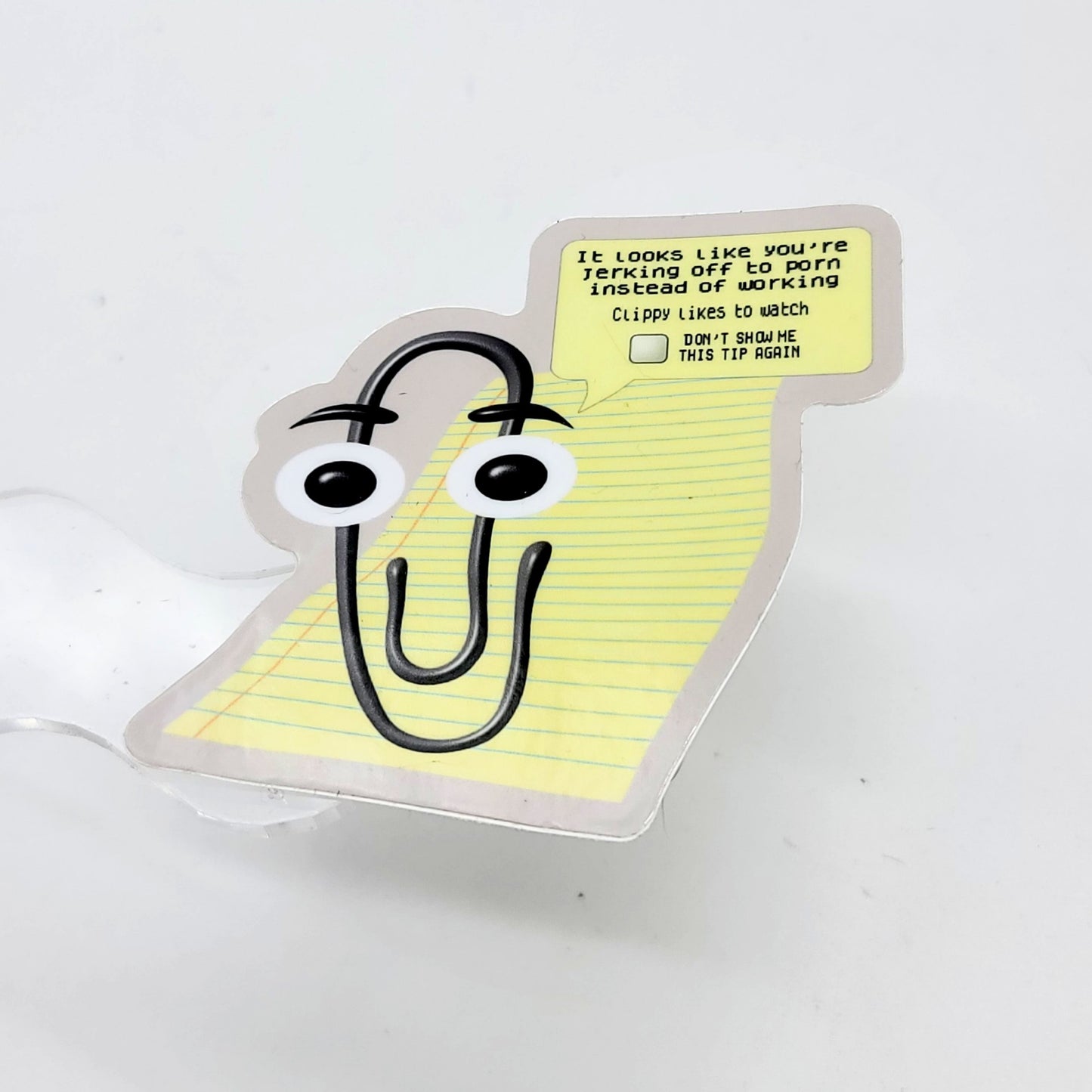 Clippy Vinyl Sticker