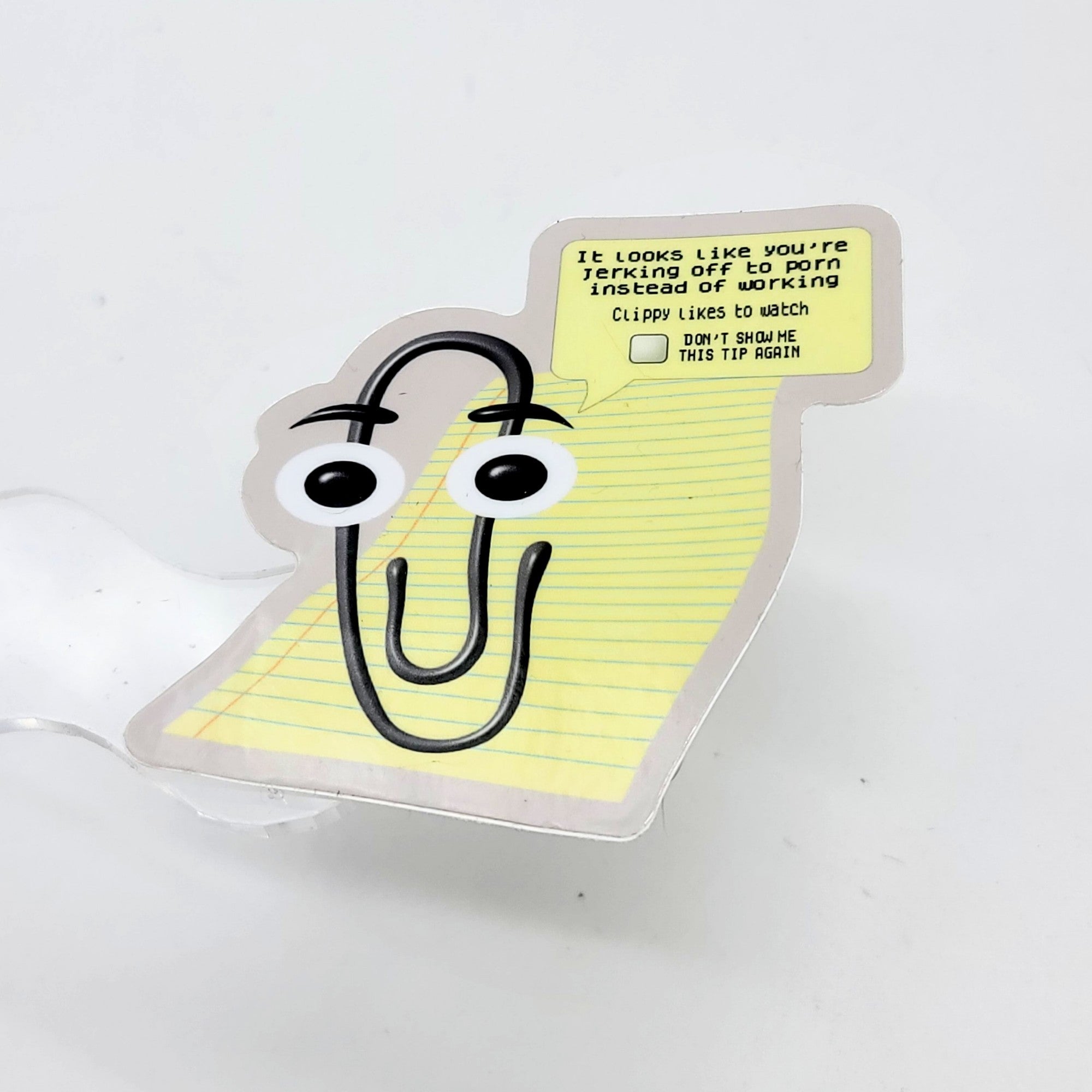 Clippy Vinyl Sticker