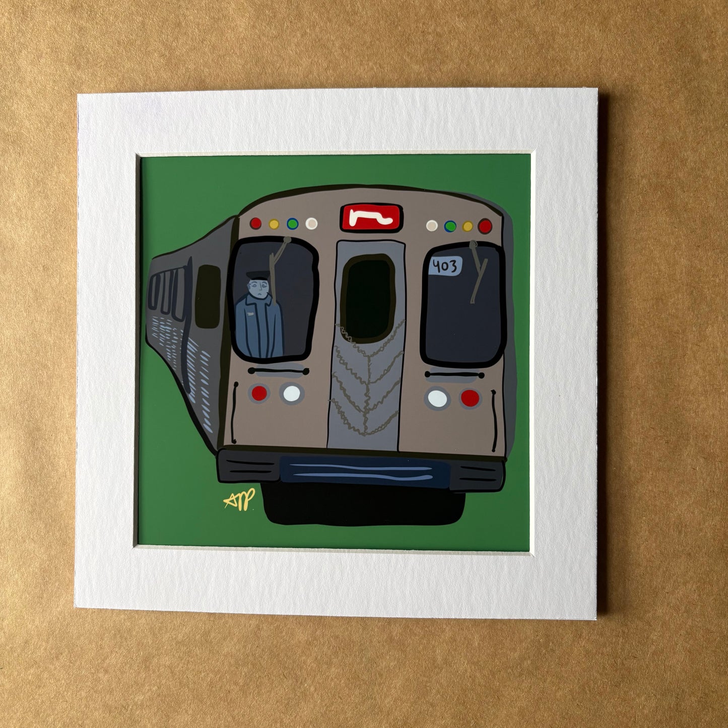 Matted Photo Print