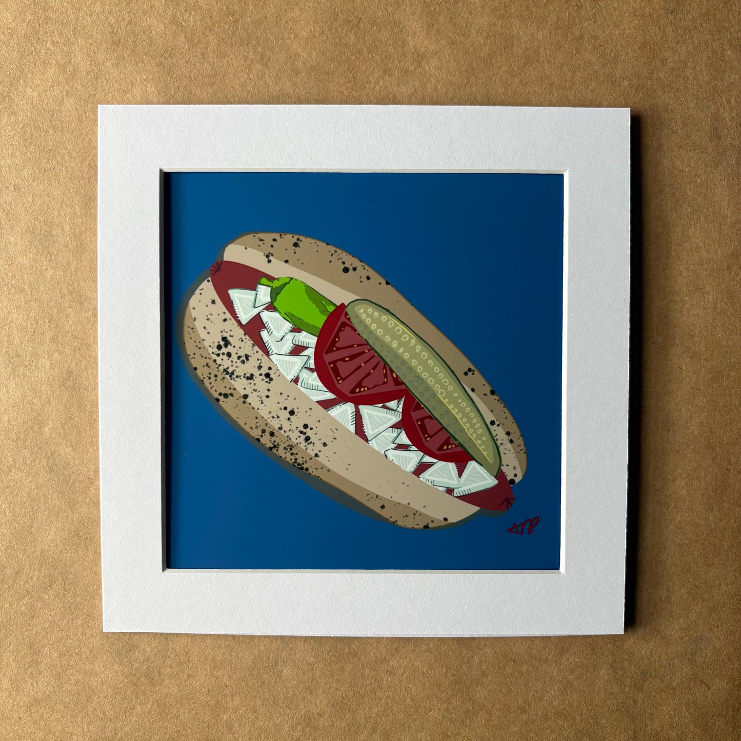 Matted Photo Print