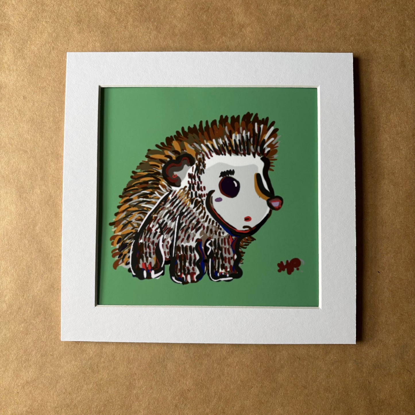 Matted Photo Print