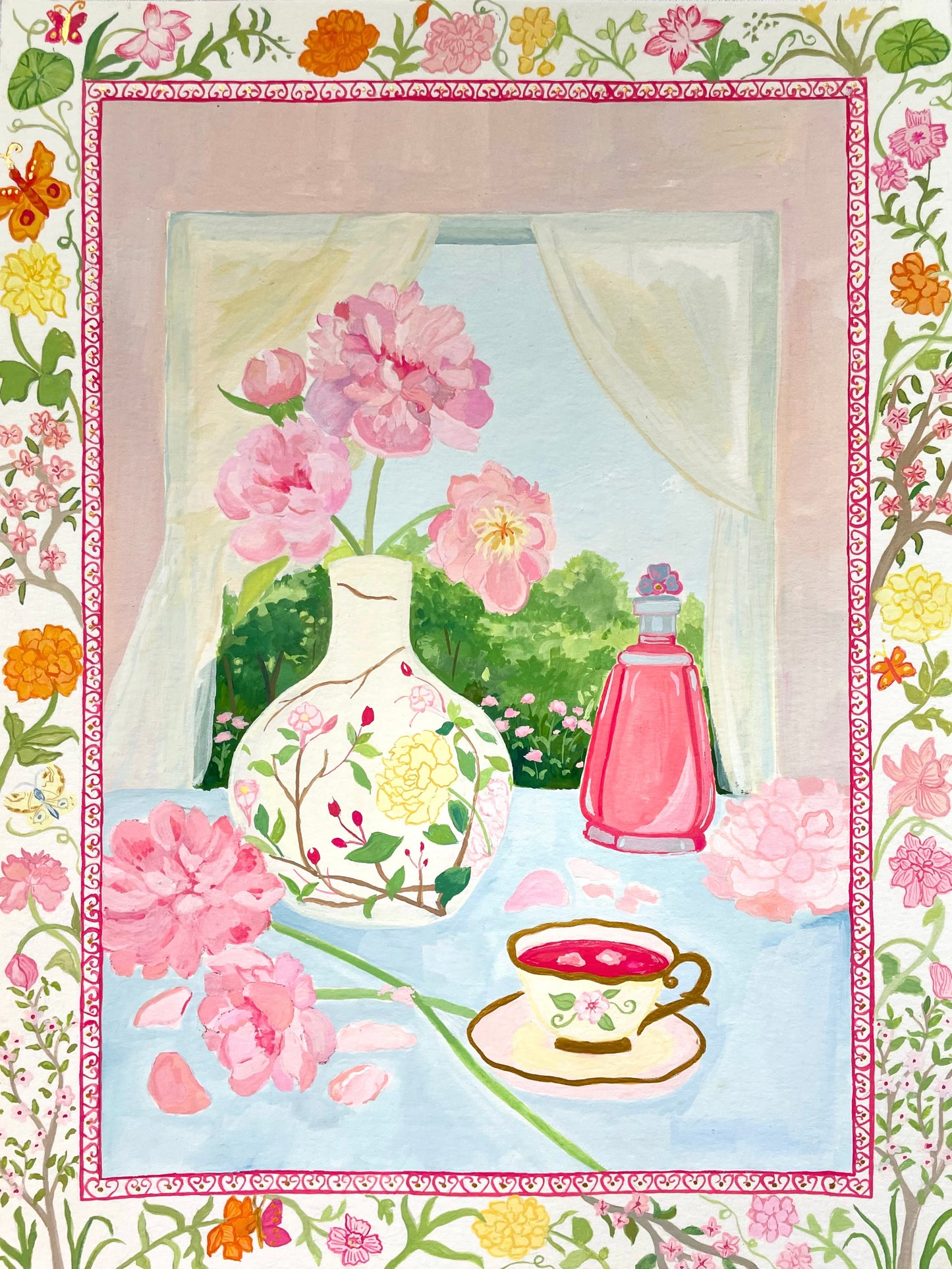 Paeonia Print