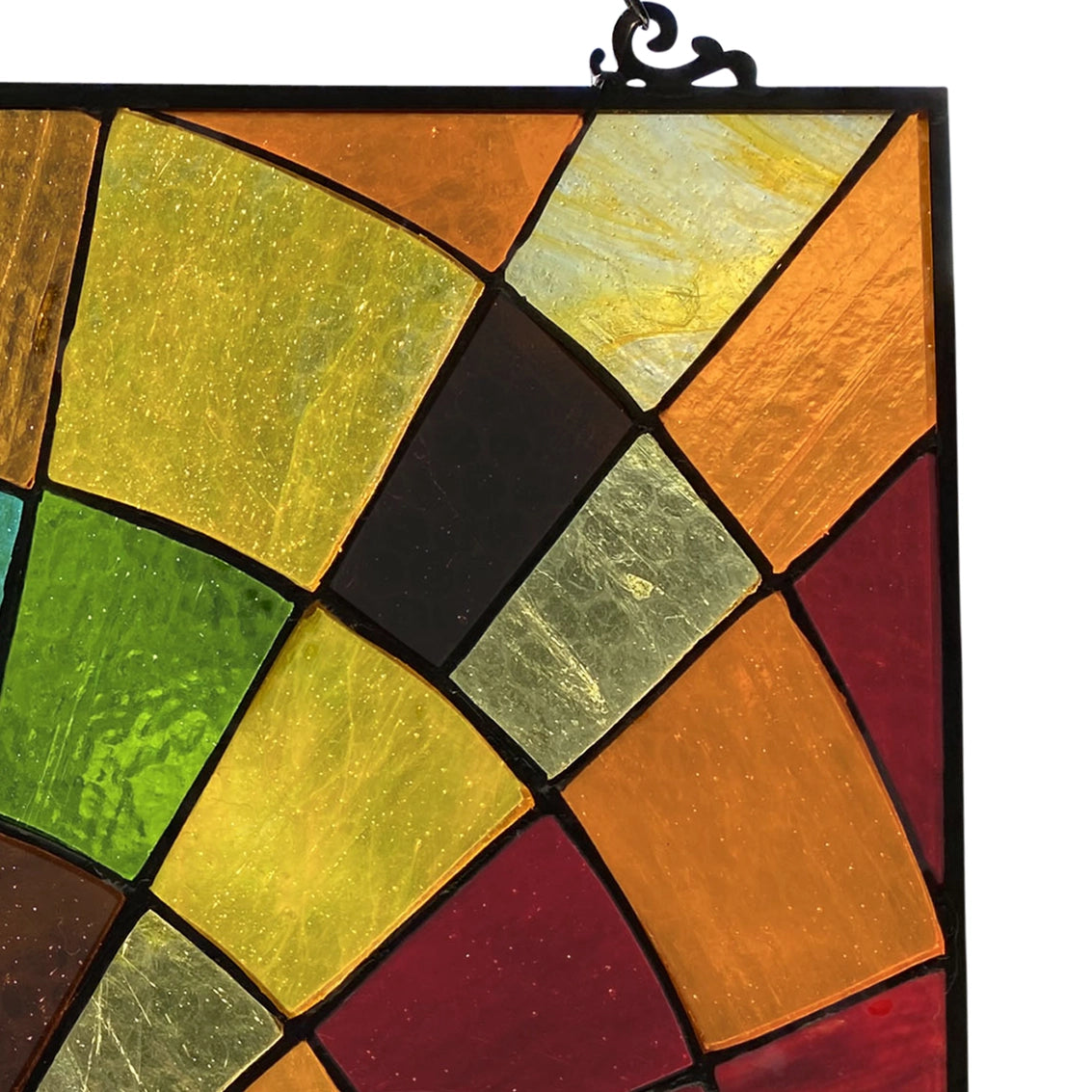 Multicolor Rays of Sunshine Window Panel