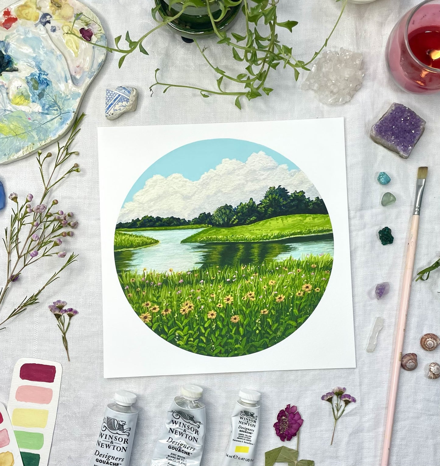 River Reflections Print
