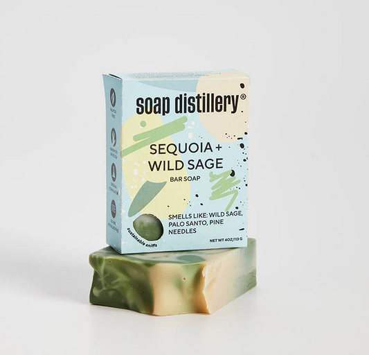 Sequoia + Wild Sage Bar Soap