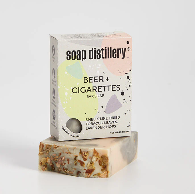 Beer + Cigarettes Bar Soap