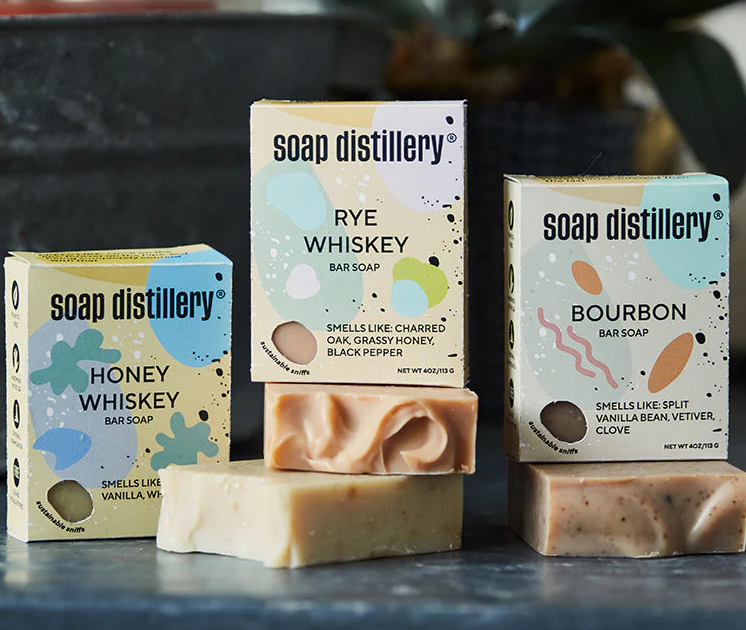 Honey Whiskey Bar Soap