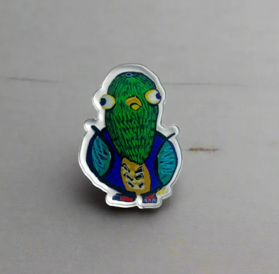 Acrylic Pin (Pigeon)