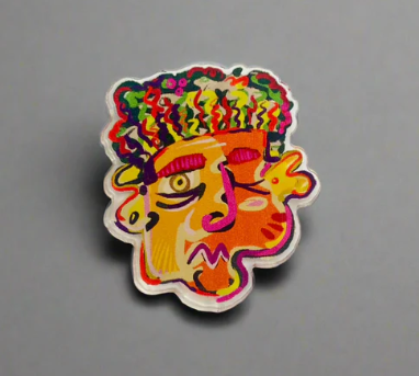 Acrylic Pin (Face)